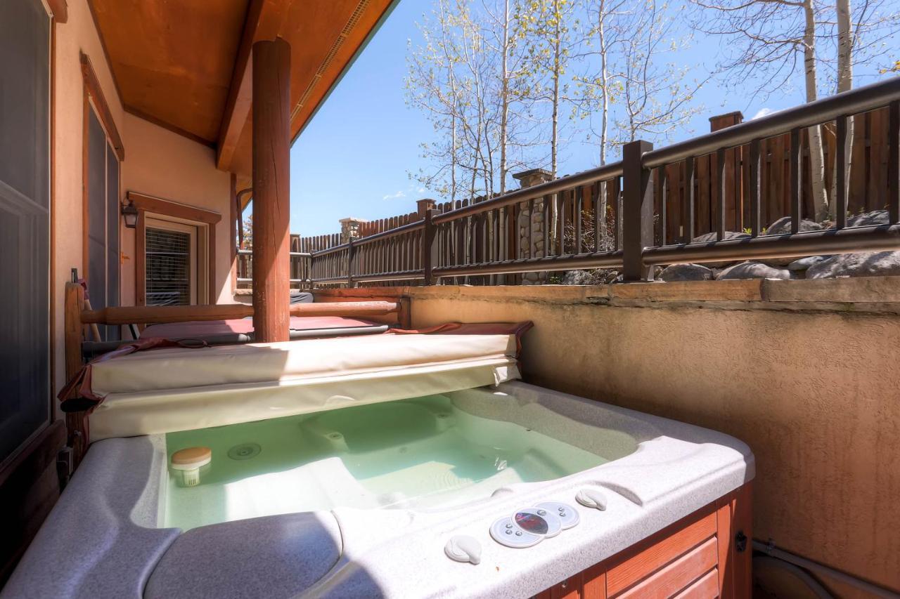 Corral At Breckenridge #103E - Private Hot Tub - Close To Town Bagian luar foto